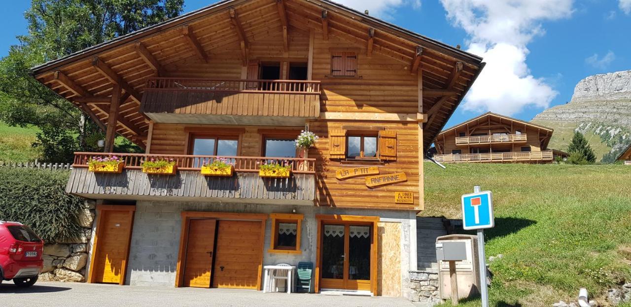 Appartement Cosy Face Aux Aravis Le Grand-Bornand Kültér fotó