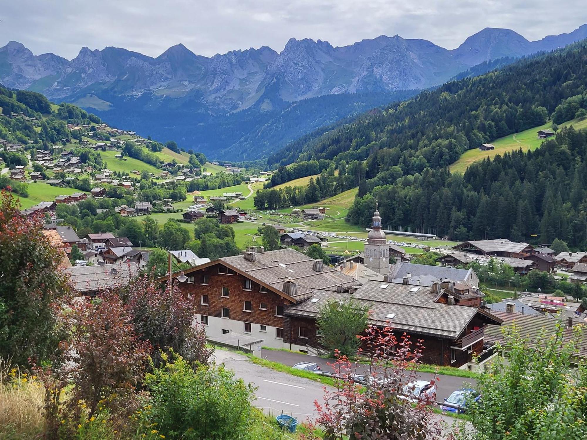 Appartement Cosy Face Aux Aravis Le Grand-Bornand Kültér fotó