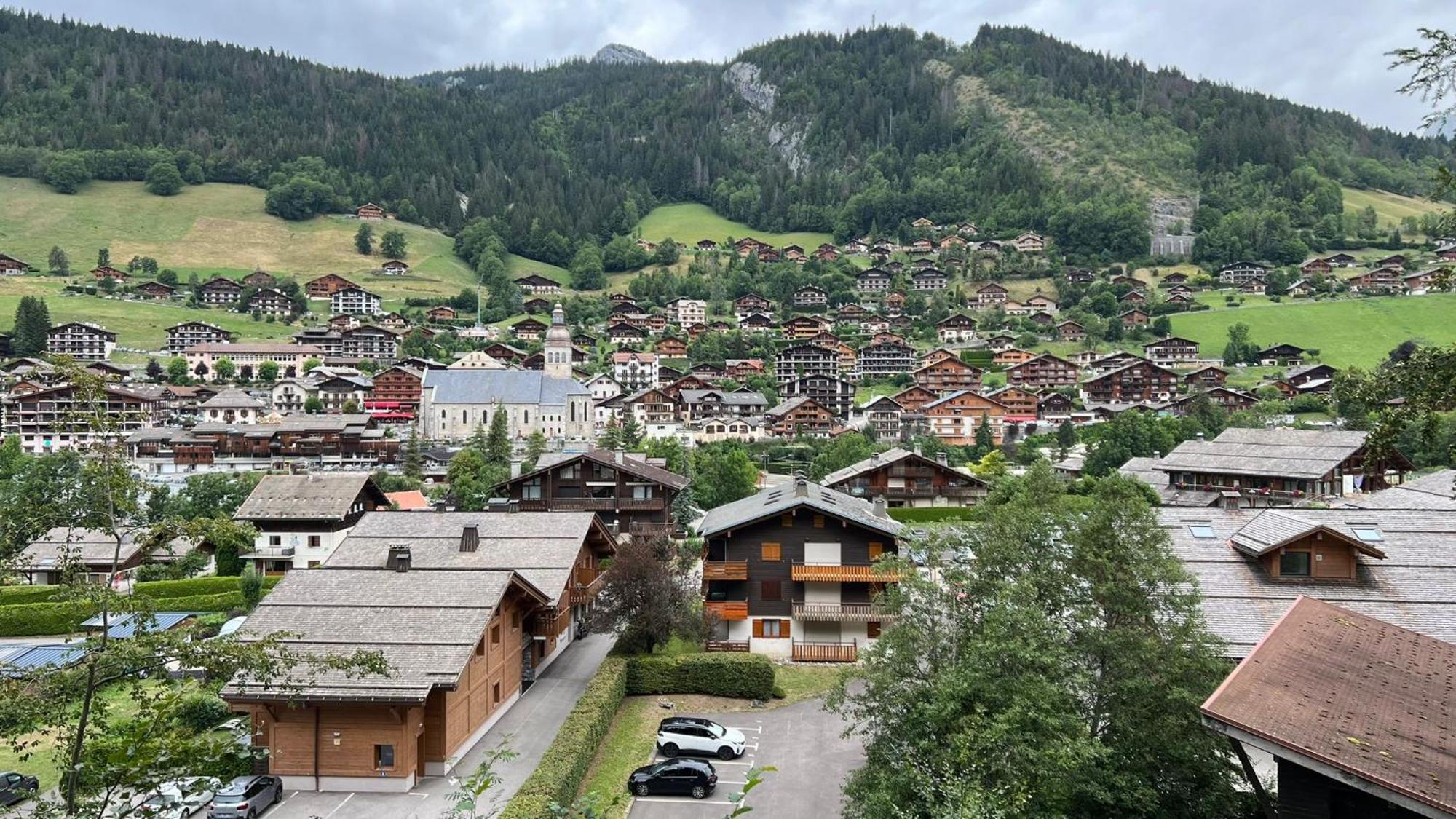 Appartement Cosy Face Aux Aravis Le Grand-Bornand Kültér fotó