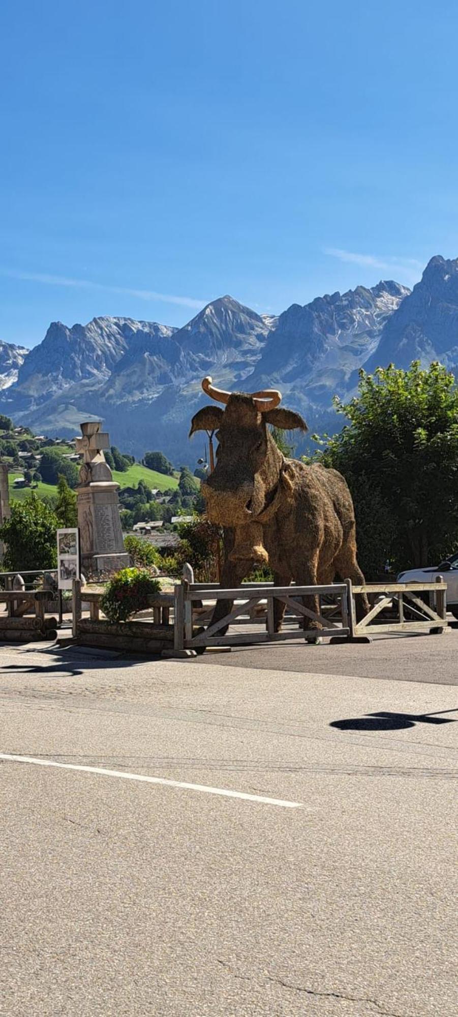 Appartement Cosy Face Aux Aravis Le Grand-Bornand Kültér fotó