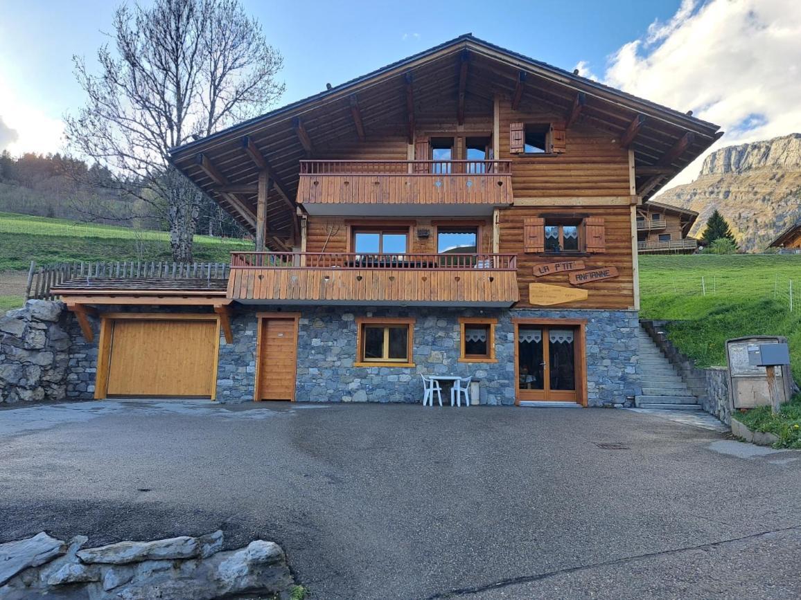 Appartement Cosy Face Aux Aravis Le Grand-Bornand Kültér fotó