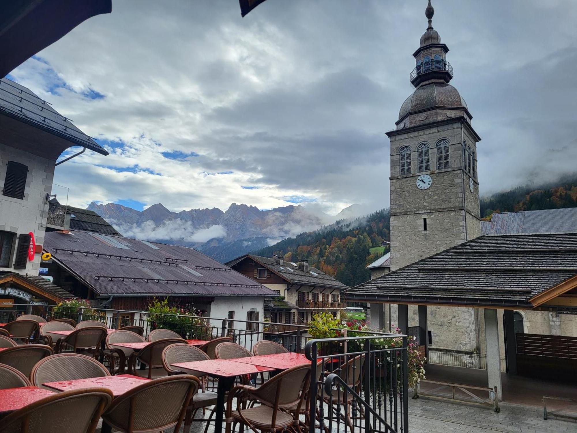 Appartement Cosy Face Aux Aravis Le Grand-Bornand Kültér fotó