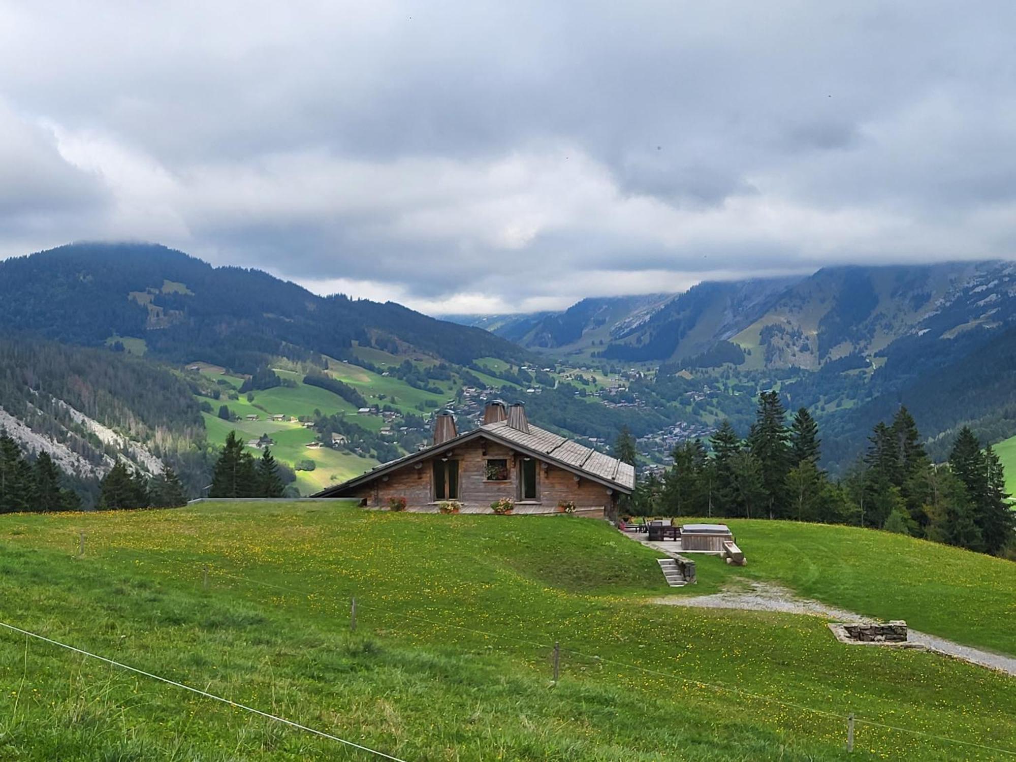 Appartement Cosy Face Aux Aravis Le Grand-Bornand Kültér fotó