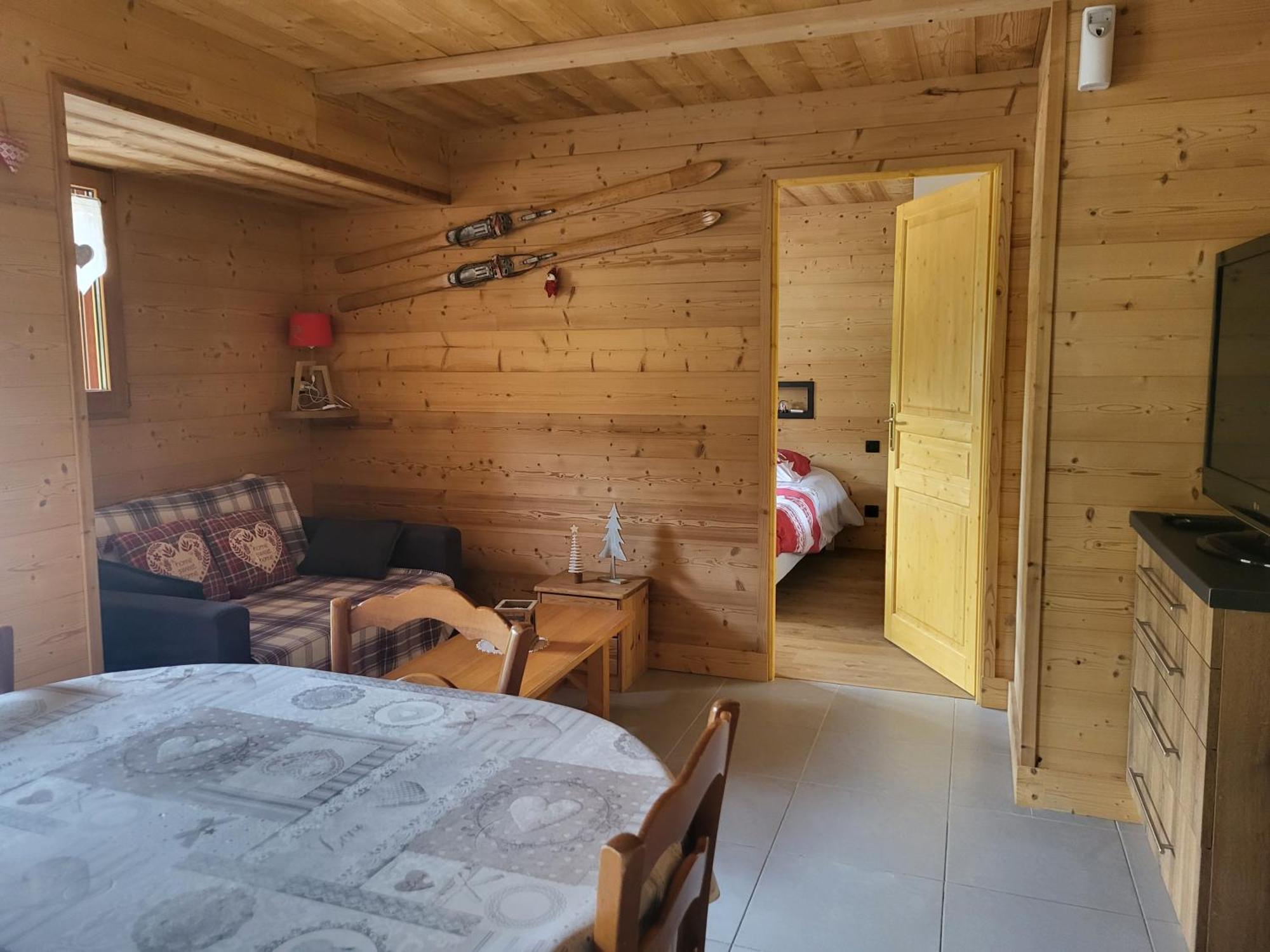 Appartement Cosy Face Aux Aravis Le Grand-Bornand Kültér fotó