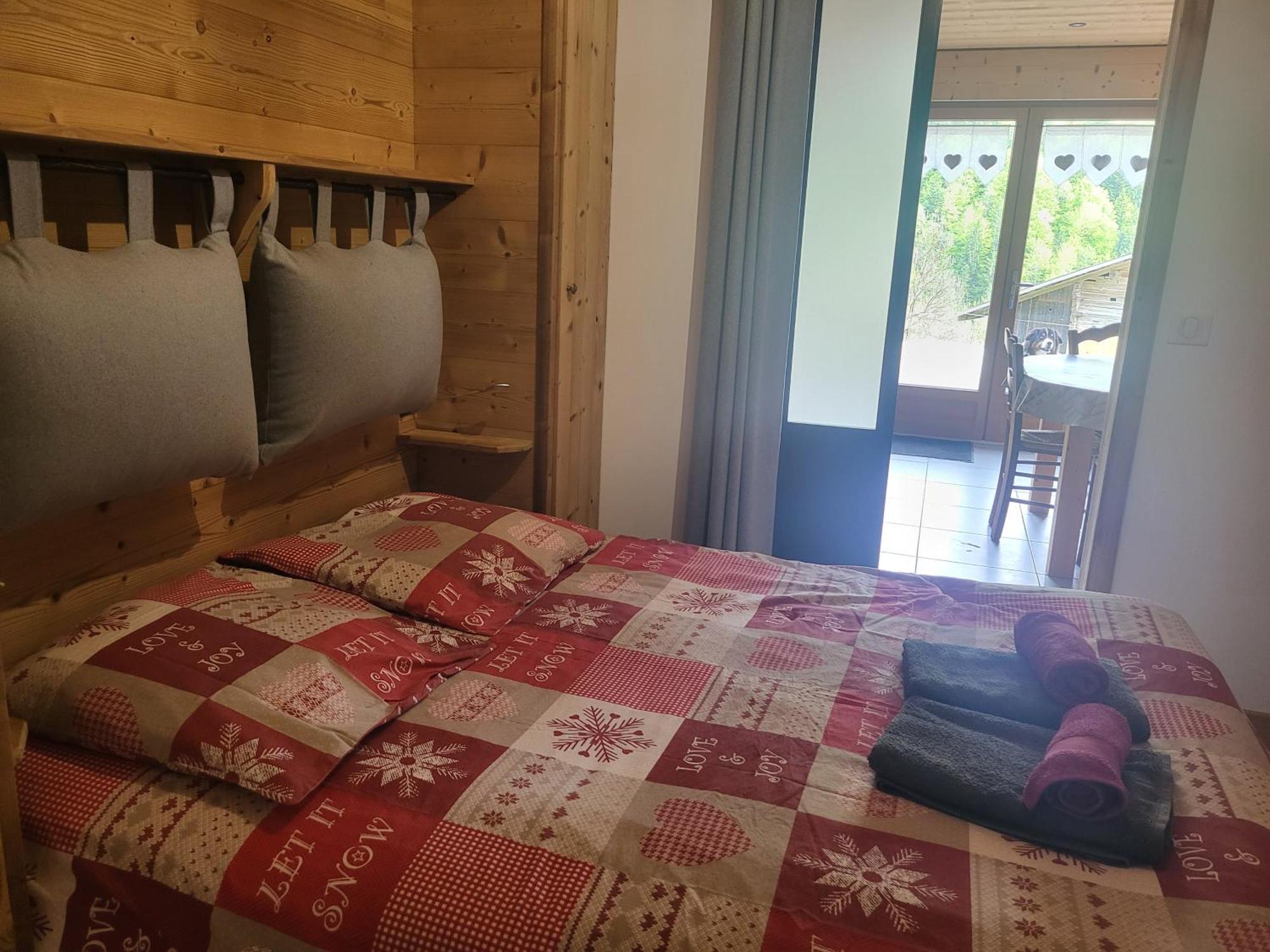 Appartement Cosy Face Aux Aravis Le Grand-Bornand Kültér fotó